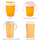 Kids Silicone 360 Leak-proof Baby Child Drinking Cup Baby Cup Anti-choke Water Cup Children&#39;s Learning Drinking Cup