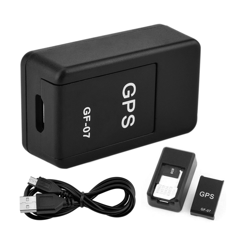 Mini GPS Pet Tracker Car GPS Location Tracker Vehicle Car Anti-theft Child Anti-Lost Recording Tracking Device Location Trackers.