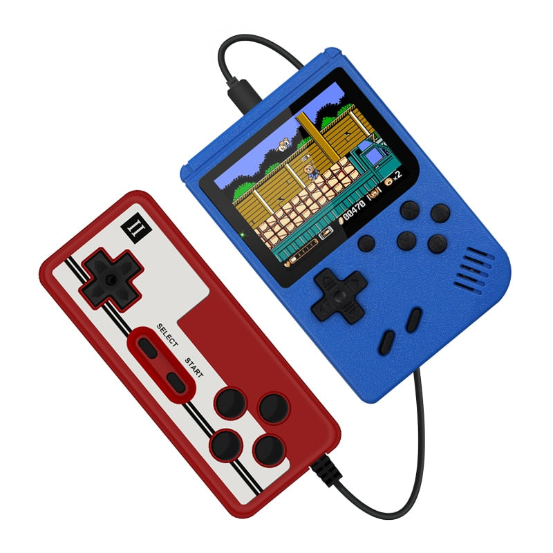 Retro Portable Mini Handheld Video Game Console 8-Bit 3.0 Inch Color LCD Kids Color Game Player Built-in 400 games.