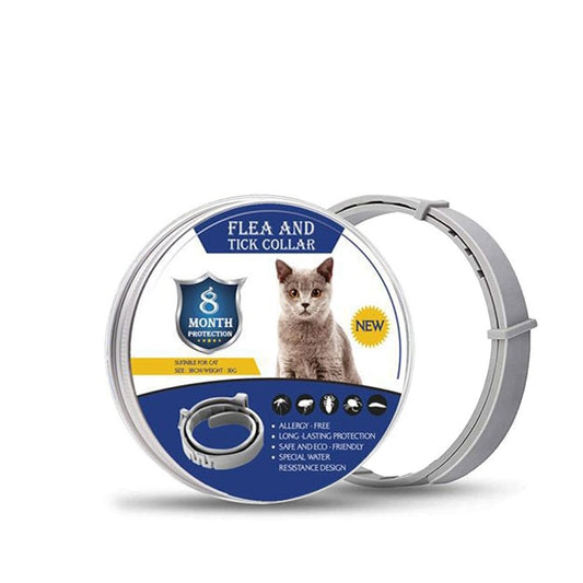 Flea And Tick Collar For Dogs Cats Up To 8 Month Flea Tick Dog Collar Anti-mosquito and insect repellent Pet collars.