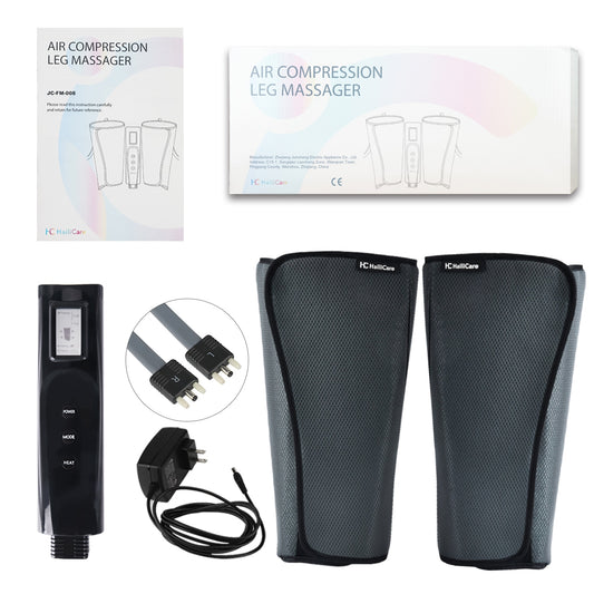 Heat Therapy Knee Massager Relieve Arthritis Pain Knee Joint Brace Support Vibration High Frequency Foot Leg Massage Relaxation.