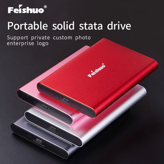 Private customization External SSD hard drive 120GB SSD 500GB Portable SSD External hard drive for laptop with Type C USB 3.1.