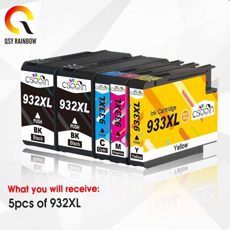932 XL 933XL Ink Cartridge for HP932XL HP933XL HP 932XL 932 for hp Office jet 6100 6600 6700 7110 7610 7612 printer