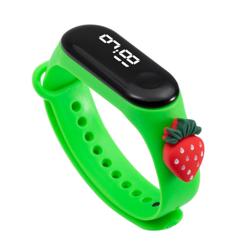 Disney Mickey Minnie LED Touch Watch Pooh Bear Bracelet Watch Student Children Sports Cartoon Electronic Watch Birthday Gifts.