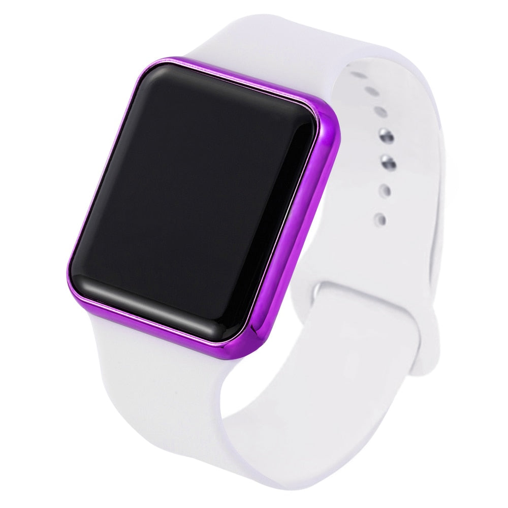 Women Watch 2022 Electronic Watch For Girls Digital Wristwatches Bracelet Ladies Watch Lover Sport Watch Alarm Clock Led Watch.