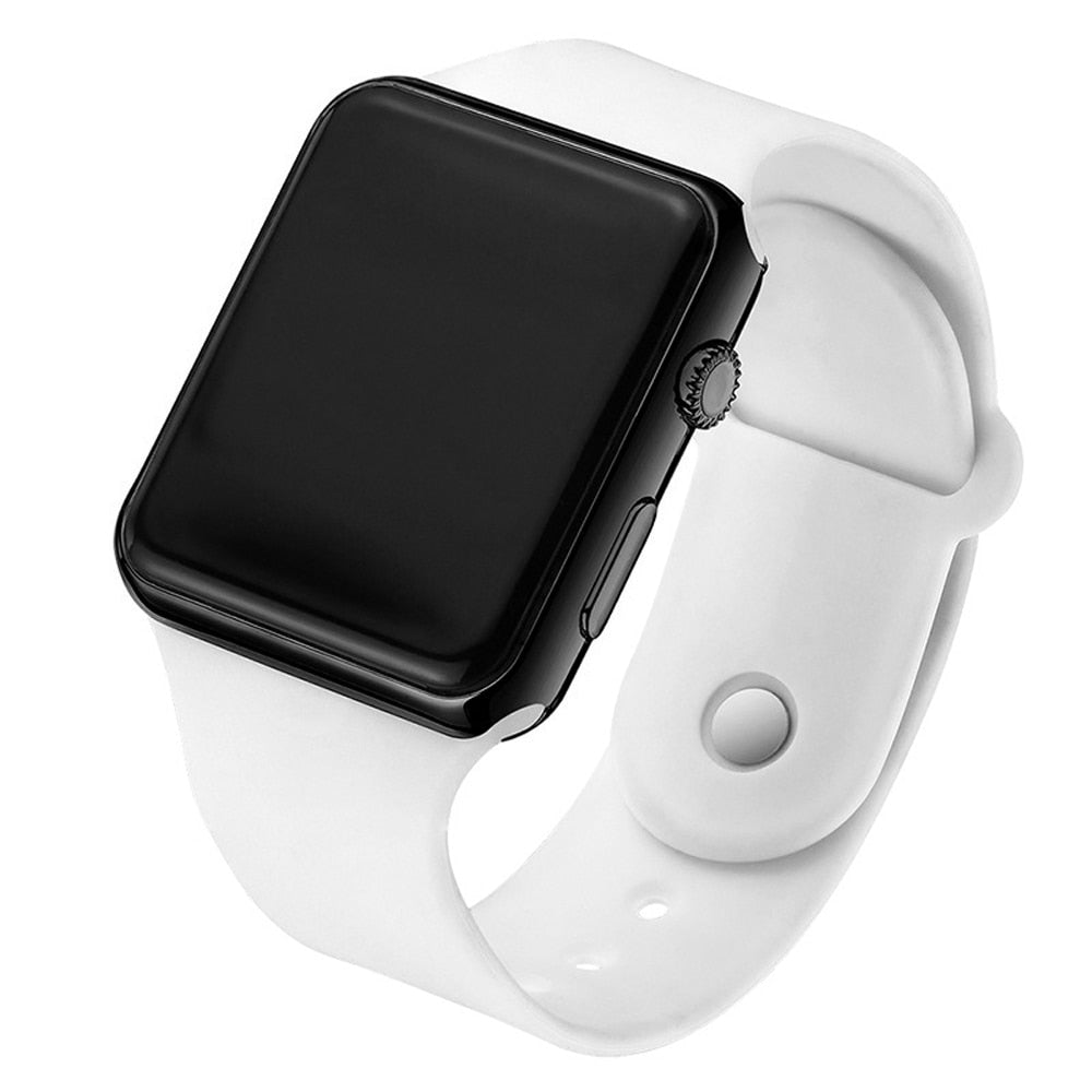 Digital Lover Watches Couple Watch Men For Women Electronic LED Digital Women Watch Fashion Casual Simple Silicone Female Watch.