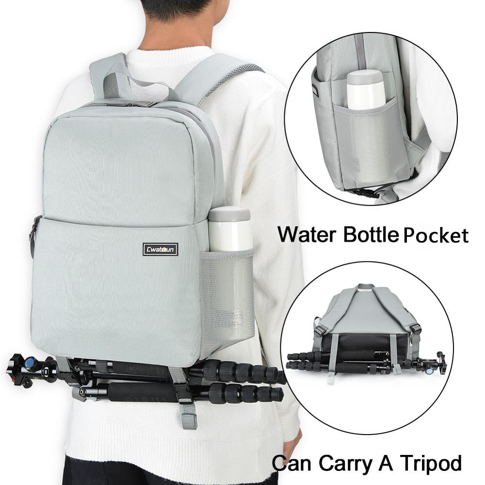 CADeN DSLR Camera Backpacks Professional Wear-resistant Large Bags For Canon Nikon Sony Cameras Lens Laptop Outdoor Travel Bags.