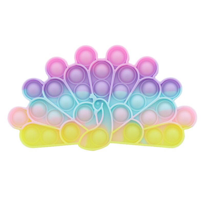 Push Bubble Sensory Fidget Toy Autism Anti Stress Reliever Toys Adult Child Funny Anti-stress.