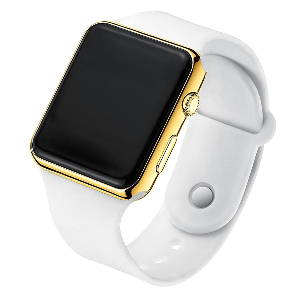 Digital Lover Watches Couple Watch Men For Women Electronic LED Digital Women Watch Fashion Casual Simple Silicone Female Watch.