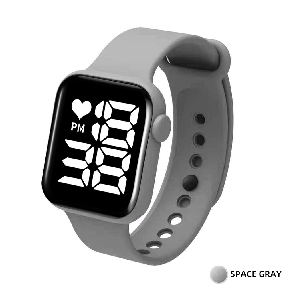 Men Wrist Digital Watches Casual Electronic LED Sport Water-Proof Women Watches Fashion Simple Children Clock Relogio Masculion.