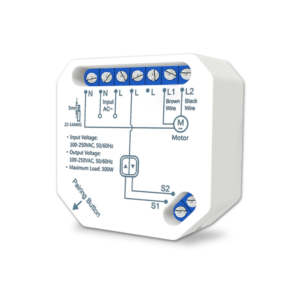 WiFi Curtain Switch Module for Blinds Roller Shutter with Remote Tuya Smart Life App Timer Google Home Aelxa Echo Smart Home.