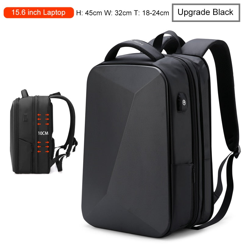 Fenruien Brand Laptop Backpack Anti-theft Waterproof School Backpacks USB Charging Men Business Travel Bag Backpack New Design.