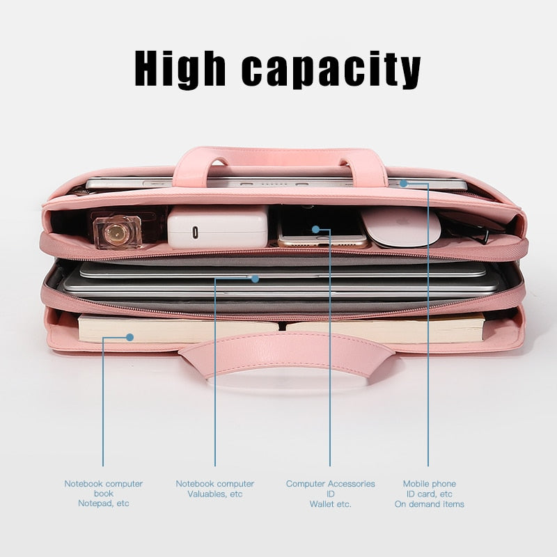 laptop bag for Lenovo air 13.3 Apple MacBook Xiaomi Huawei matebook 14inch computer bag 15.6 female pro15 Dell 13 sleeve handbag.