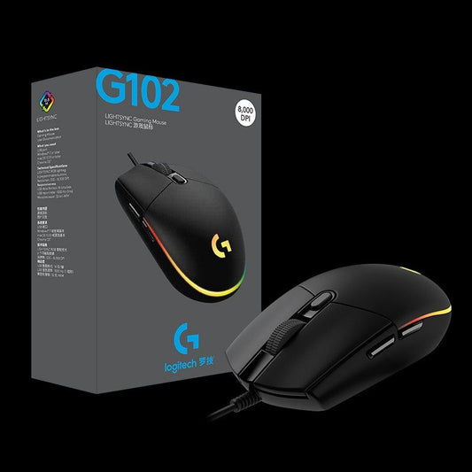 Logitech G102 LIGHTSYNC 2nd Gen Gaming Wired Mouse Optical Game Mouse Support Desktop/ Laptop windows 10/8/7 2Gen Optical Mouse.