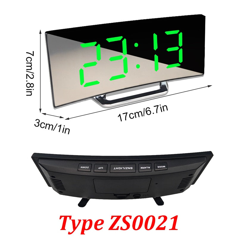 Digital Alarm Clock Alarm Clocks for Kids Bedroom Temperature Snooze Function Desk Table Clock LED Clock Electronic Watch Table.