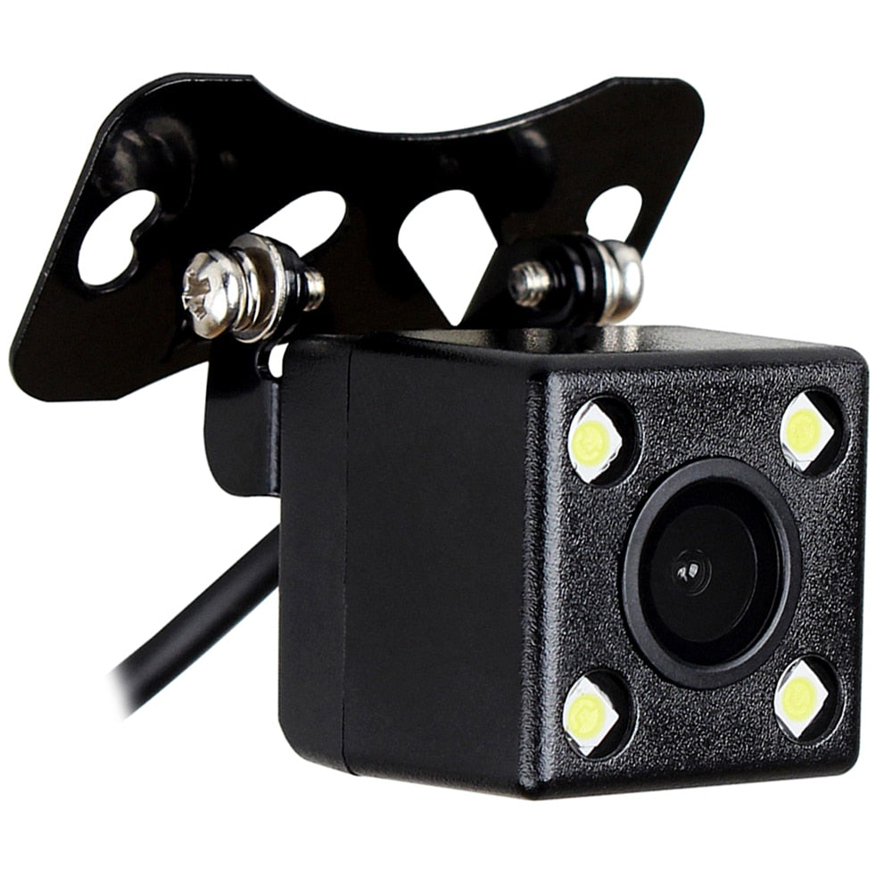 ZIQIAO Car Rear View Camera Universal Waterproof Night Vision HD Reversing Parking Backup Camera.