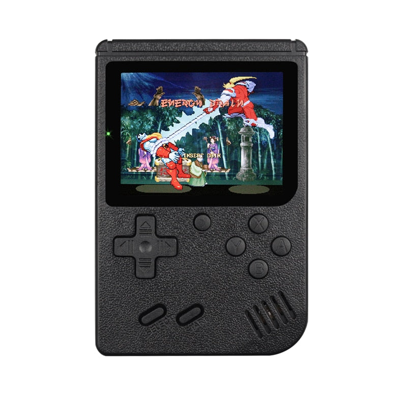 Retro Portable Mini Handheld Video Game Console 8-Bit 3.0 Inch Color LCD Kids Color Game Player Built-in 400 games.