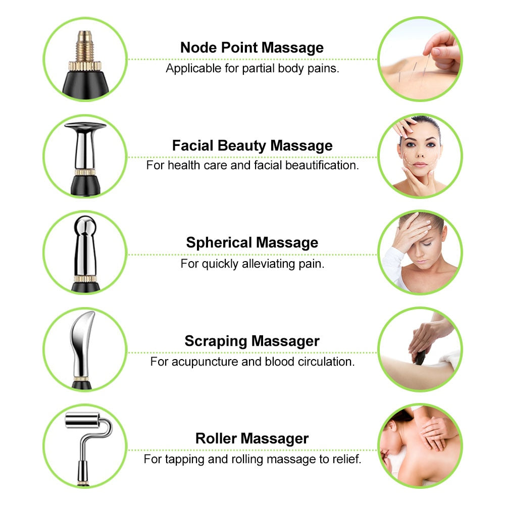 Electronic Acupuncture Pen Electric Meridians Laser Therapy Heal Massage Pen Meridian Energy Pen Relief Pain Tools Health Care.