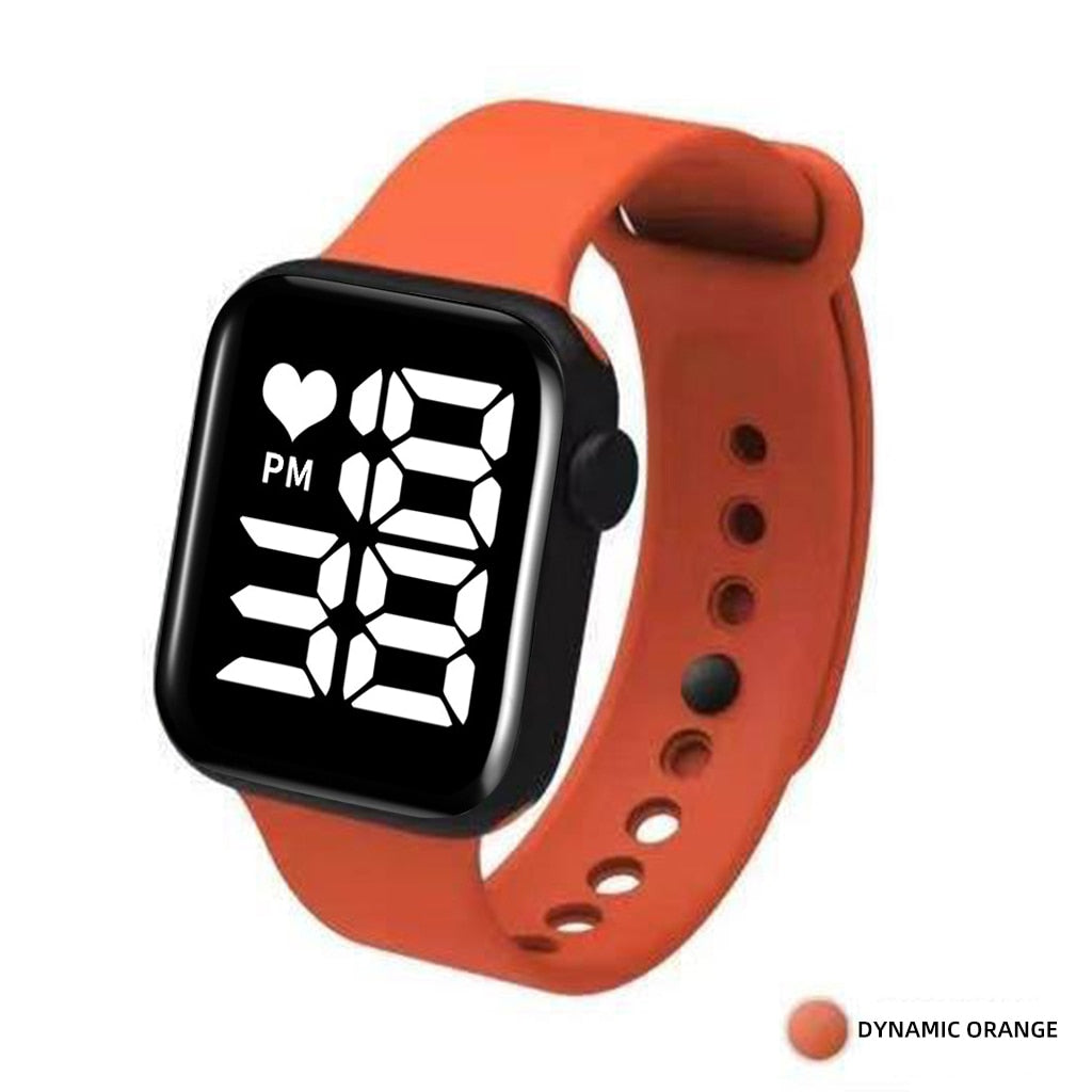 Men Wrist Digital Watches Casual Electronic LED Sport Water-Proof Women Watches Fashion Simple Children Clock Relogio Masculion.