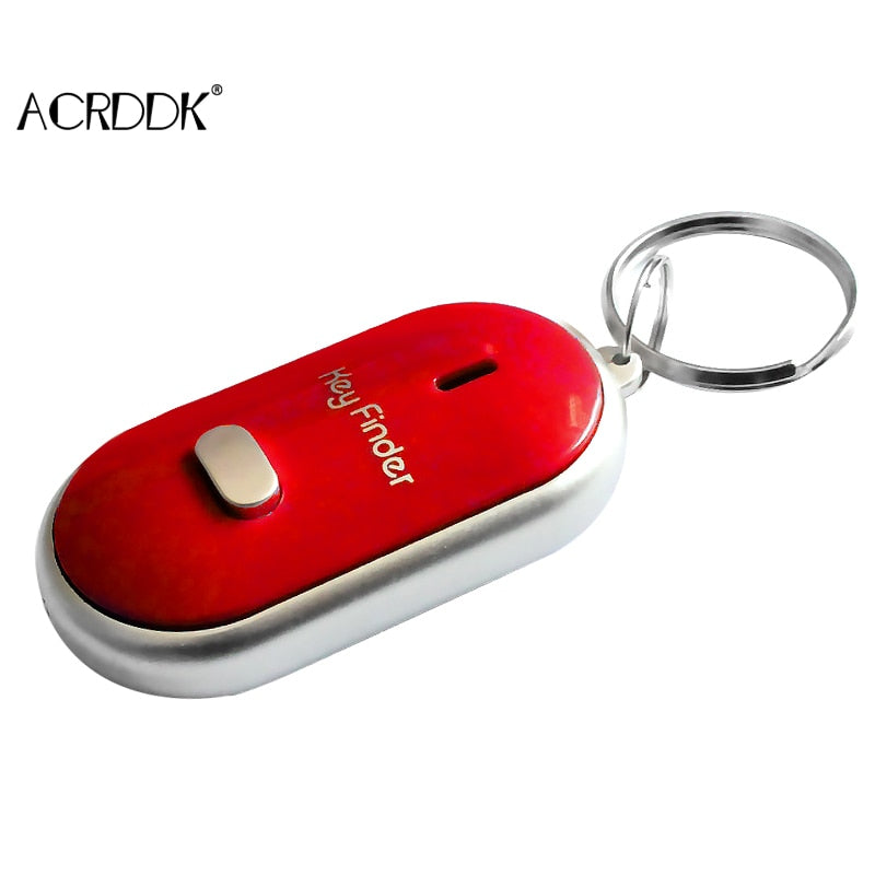 Wireless Whistle Key Finder Keychain For Women Men Anti-lost Device Keyrings Electronic Anti-theft Key Search Elder Sos Tracker.