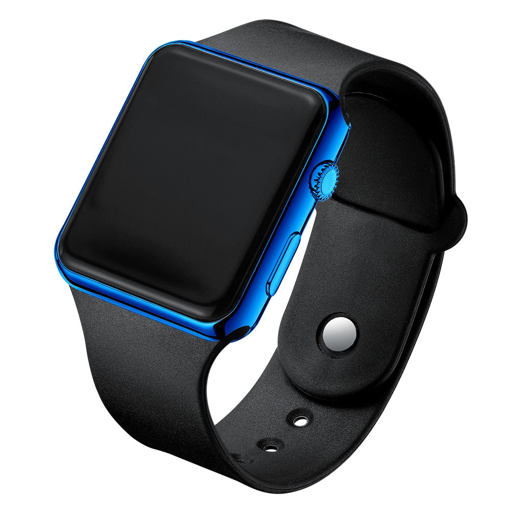 Digital Lover Watches Couple Watch Men For Women Electronic LED Digital Women Watch Fashion Casual Simple Silicone Female Watch.