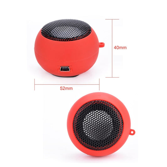 Hamburger Mini Speaker Mp3 Music Loudspeaker Player Outdoor 3.5mm Wired Speaker Sound Box for Computer Phones.