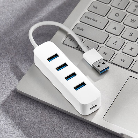XIAOMI 4 Ports USB3.0 Hub with Stand-by Power Supply Interface USB Hub Extender Extension Connector Adapter for PC Laptop