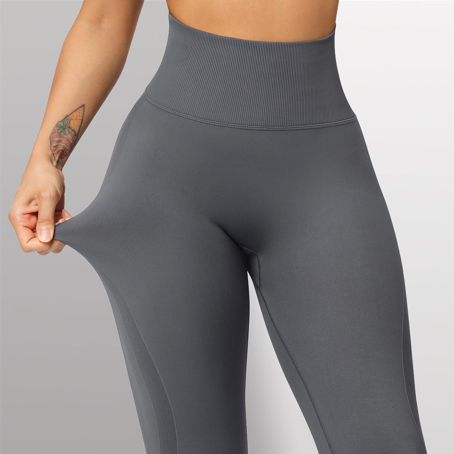 RUUHEE Seamless Leggings Solid Scrunch Butt Lifting Booty High Waisted Sportwear Gym Tights Push Up Women Leggings For Fitness