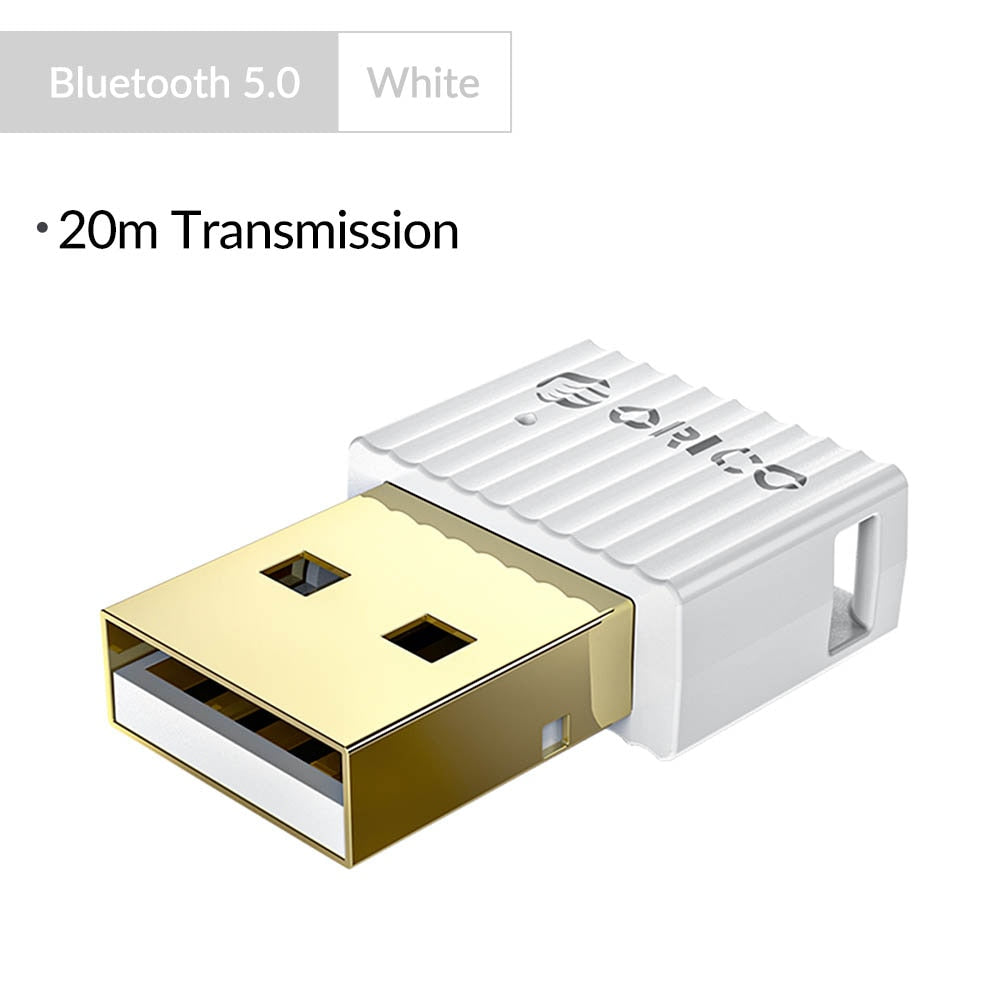 ORICO USB Bluetooth-Compatible Dongle Adapter 5.0 4.0 for Computer Speaker Mouse Wireless Music Audio Receiver Transmitter