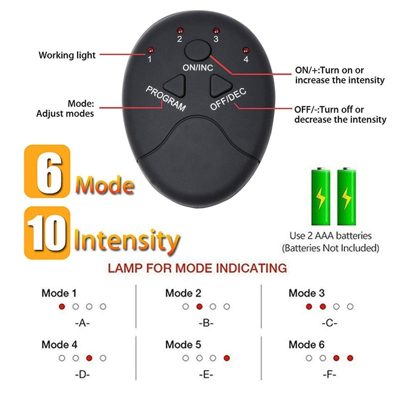 EMS Smart Wireless Stimulator Abdominal Trainer Fitness Stickers Training Electric Body Slimming Weight Loss Devices Massager.