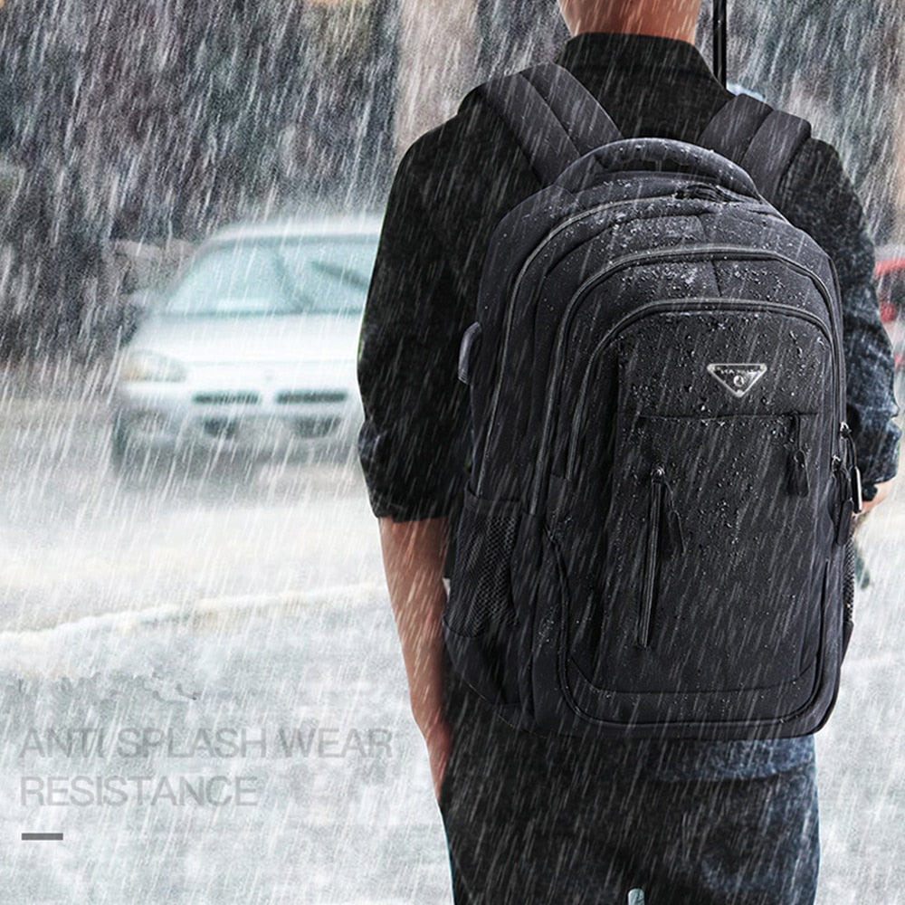 15.6 Inch /17.3 Inch Laptop Backpack For Men Women Computer School Travel Business Bags With USB Earphone Charging Port Day Pack.