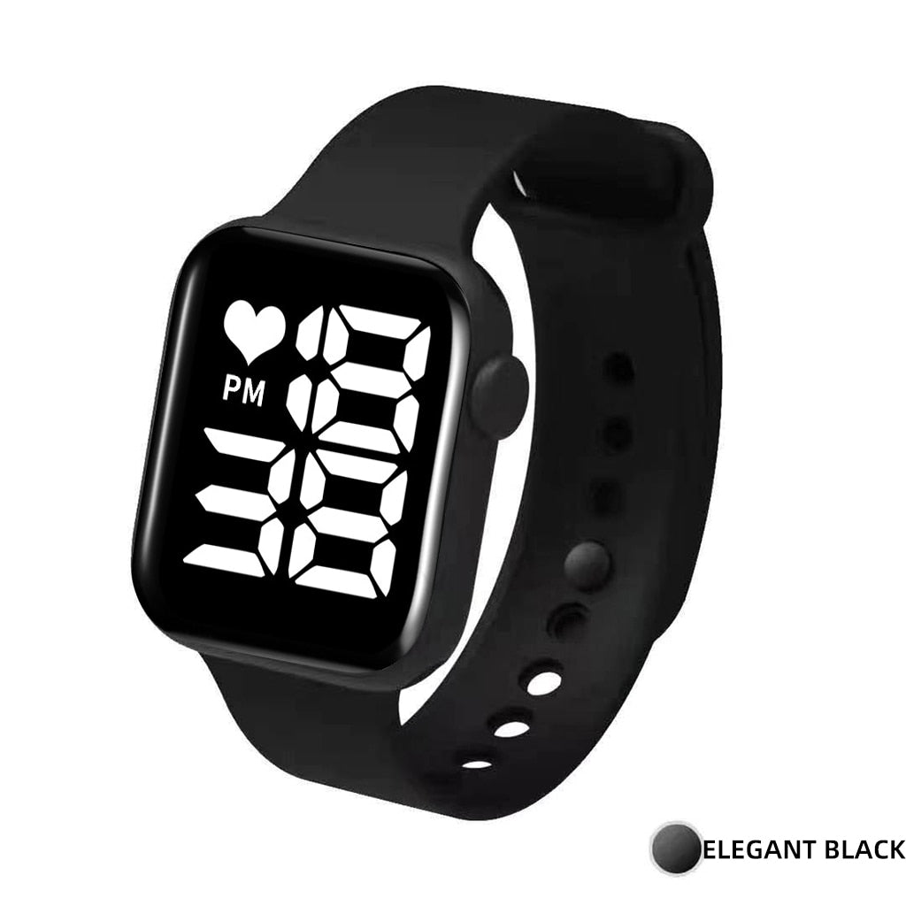 Men Wrist Digital Watches Casual Electronic LED Sport Water-Proof Women Watches Fashion Simple Children Clock Relogio Masculion.