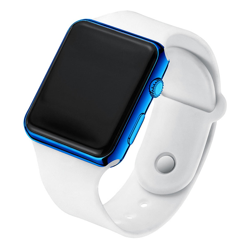 Digital Lover Watches Couple Watch Men For Women Electronic LED Digital Women Watch Fashion Casual Simple Silicone Female Watch.