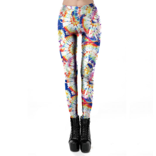 NADANBAO The OM Symbol Mandala Leggings For Women Workout Mid Waist Leggins Ankle Pants Slim Fitness Elasticity Legins