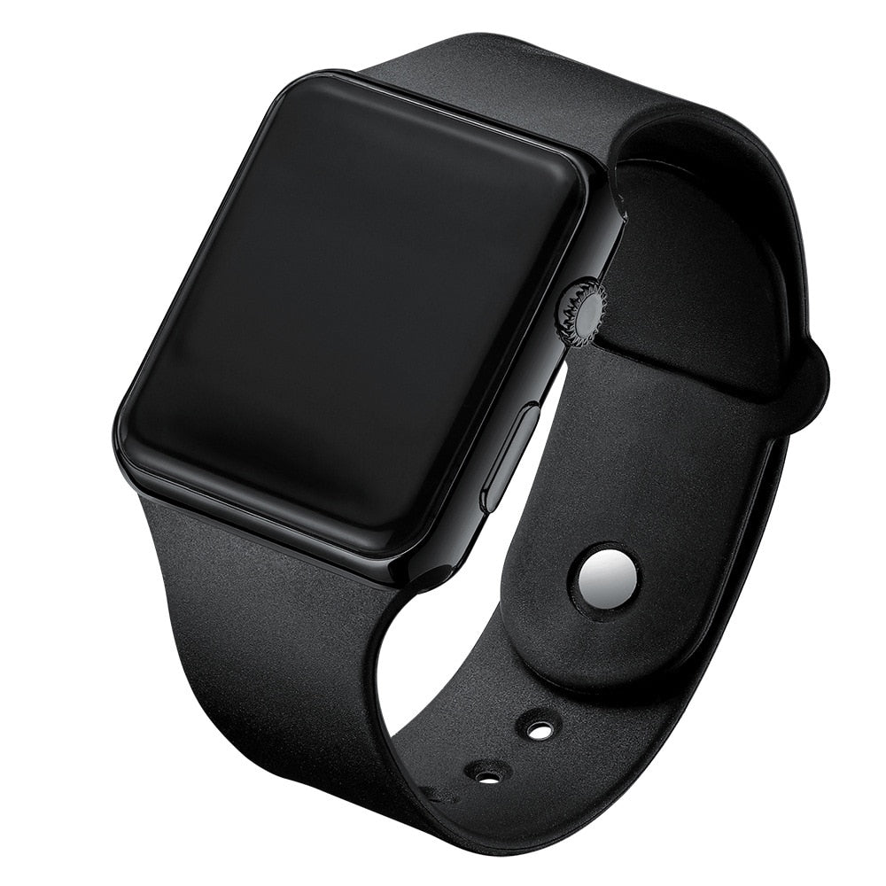 Digital Lover Watches Couple Watch Men For Women Electronic LED Digital Women Watch Fashion Casual Simple Silicone Female Watch.