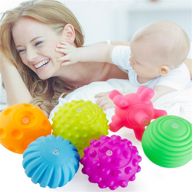 Baby Toy Ball Develop Infant Tactile Senses Toy Touch Ball Children Toys Baby Training Ball Massage Soft Ball 0 12 Months.