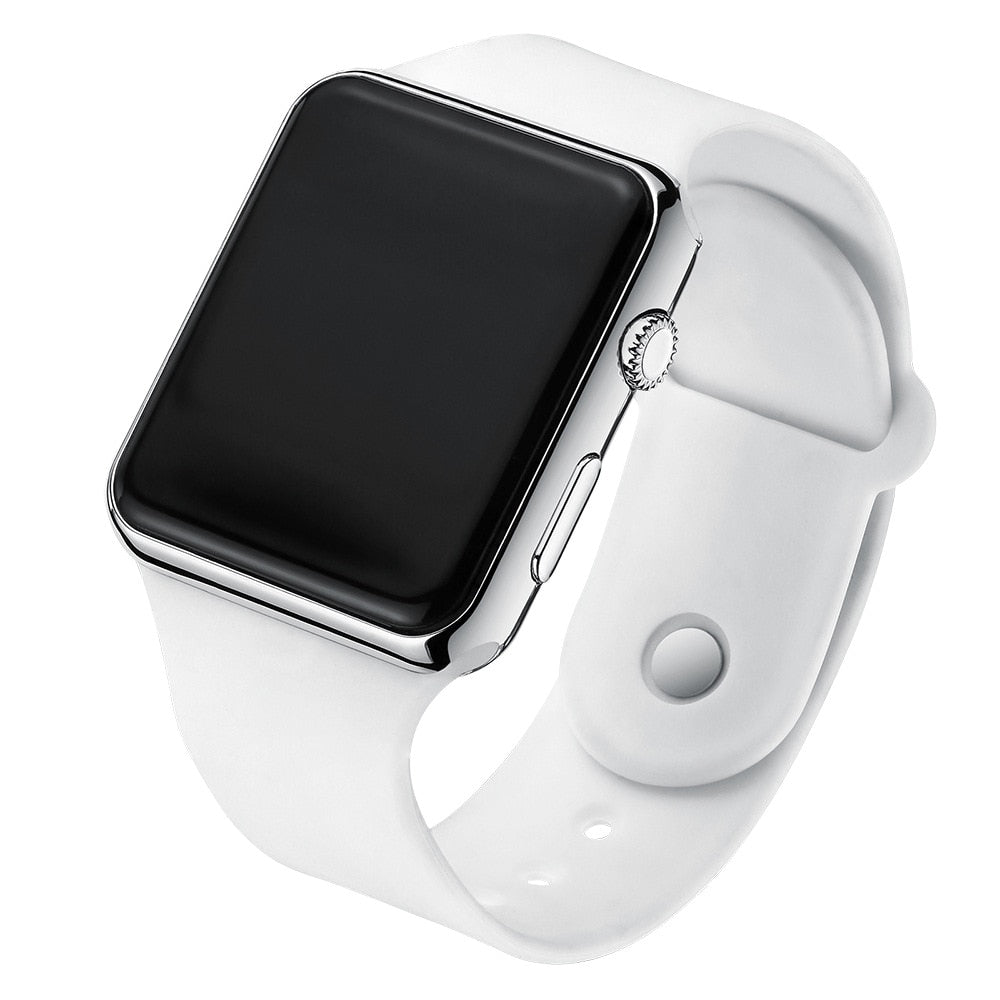 Digital Lover Watches Couple Watch Men For Women Electronic LED Digital Women Watch Fashion Casual Simple Silicone Female Watch.