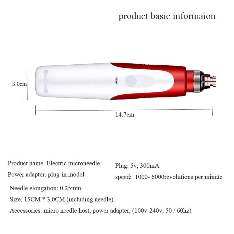 Bayonet Dr Pen Needle Cartridge NeedleTips Exfoliate Shrink Pores Device Electric Micro Rolling Derma StampTherapy Beauty Tools.