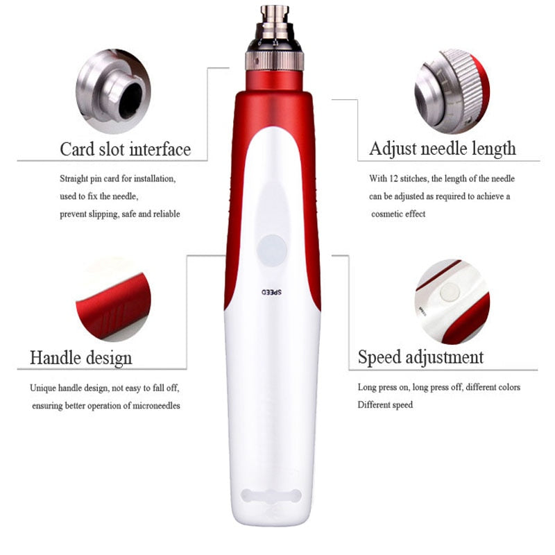 Bayonet Dr Pen Needle Cartridge NeedleTips Exfoliate Shrink Pores Device Electric Micro Rolling Derma StampTherapy Beauty Tools.