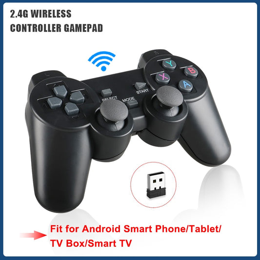 2.4Ghz Wireless Gamepad For Super Console X-pro Game Controller USB Joystick For TV Video Game Console Android TV BOX Phone.