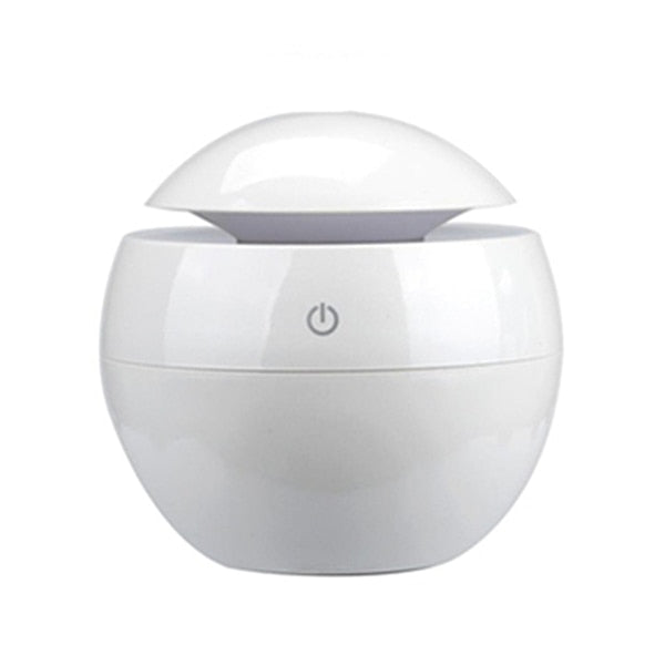 Mini Air Humidifier Ultrasonic USB Aroma Diffuser Wood Grain LED Night Light Electric Essential Oil Diffuser Aromatherapy Home.