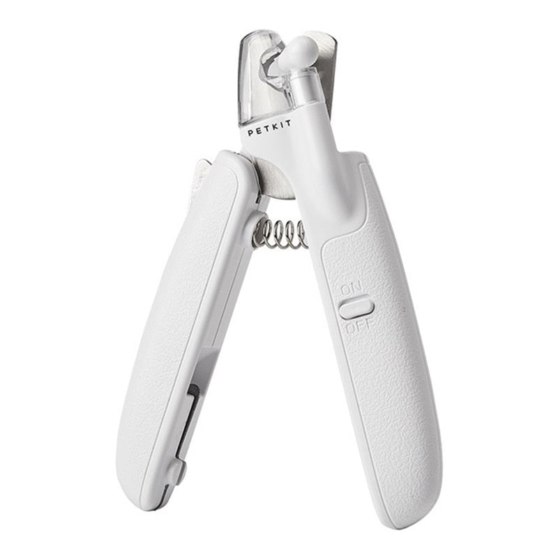 Xiaomi Youpin Pet LED Nail Clipper Splash Proof Safety Nail Scissors Cat Dog Grooming Cutter Trimmer Prevent Nail Blood Vessels