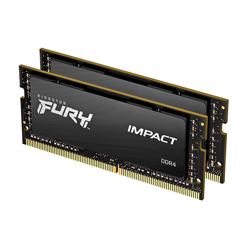 Original Kingston HyperX Impact 8GB 16GB DDR4 2666MHz Laptop RAM Memory CL15 SODIMM 1.2V 260-Pin notebook Internal Memory 32G.