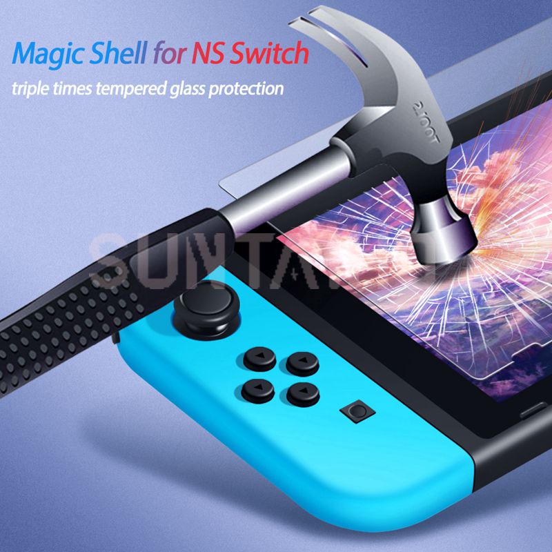 3Pcs Tempered Glass 9H HD Screen Protector Film For Nintendo Switch NS Oled Screen Protector For Nintendo Switch Lite Accessorie.