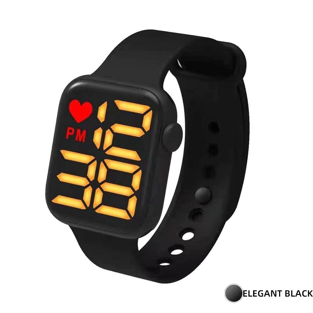 Men Wrist Digital Watches Casual Electronic LED Sport Water-Proof Women Watches Fashion Simple Children Clock Relogio Masculion.