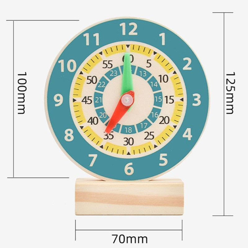 1Set Wooden Hammering Ball Hammer Box Children Fun Playing Hamster Game Toy Early Learning Educational Toys.