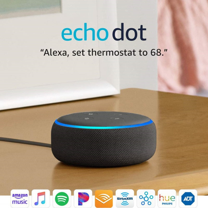 Echo 3 generation AI smart speaker Alexa can control the same series of smart appliances, air conditioner bulb vacuum cleaner.