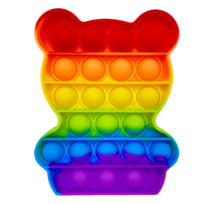Push Bubble Sensory Fidget Toy Autism Anti Stress Reliever Toys Adult Child Funny Anti-stress.
