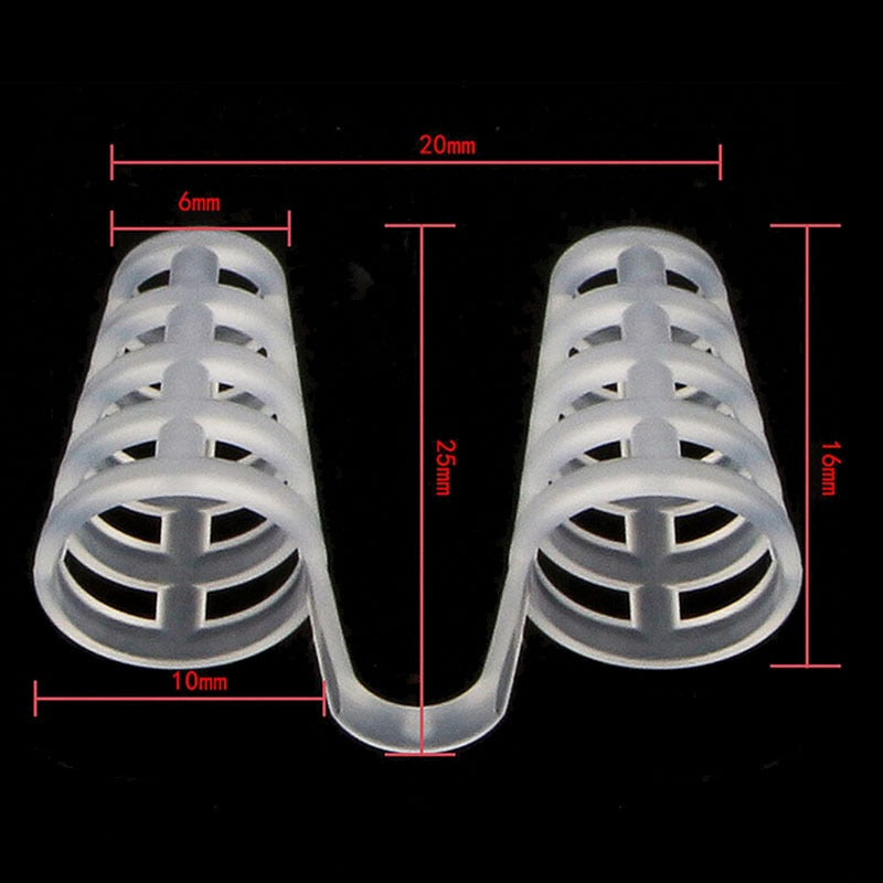 5Pcs/set Anti Snore Apnea Nose Clip Anti-Snoring Breathe Aid Stop Snore Device Sleeping Aid Equipment Stop Snoring.