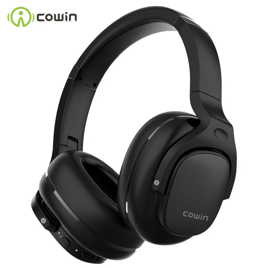 COWIN E9 Active Noise Cancelling Headphones Bluetooth Headphones Wireless Headset Over Ear with Microphone Aptx HD sound.